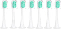 Replacement Brush Heads with Caps Sealed Package Soft for Sonic Electric Toothbrushes(7Green)
