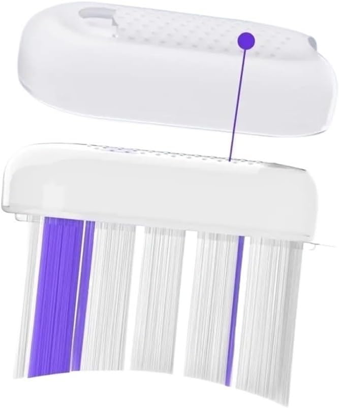 Compatible10 Pcs/Pack Replacement Toothbrush Heads for Laifen Wave Electric Cleansing and Brightening Transparent
