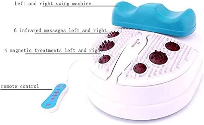 WIKINK Foot Massager Machine Foot Physiotherapy Massage Smart Swing Exerciser Chi Machine Electric Professional Foot Massager Fitness Blood Circulation Machine