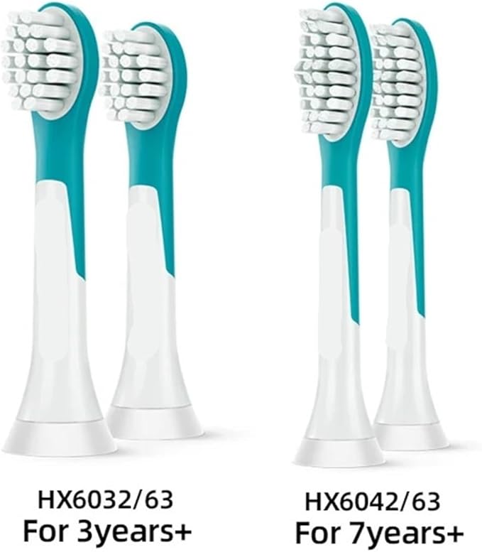Toothbrush Head Compatible for Sonicare Mini Tooth Brush Replacement 2 Pcs(HX6042)