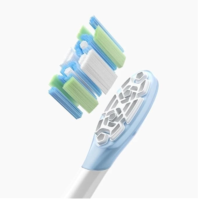 3/6PCS Electric Toothbrush Brush Head Compatible for Xiaomi Mijia Oscillation Heads Sonic Vibration Accessories Set(Combo Set)