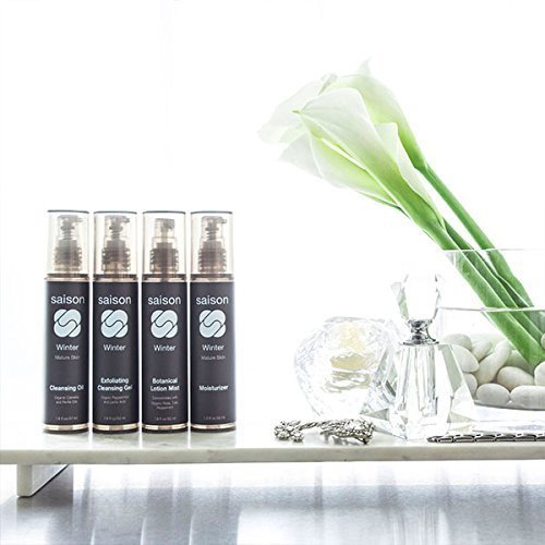 Saison® Winter Exfoliating Cleansing Gel | Organic Natural Vegan &amp Cruelty Free Beauty | Good for Mature Skin