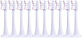 Brush HeadsCompatible for T300/T500 10Pcs Replacement Toothbrush Nozzles Soft(10pcsPink)