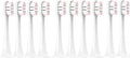 Replacement Brush HeadsCompatible For Xiaomi T300/T500/T700 Sonic Electric Toothbrush Soft Bristle Nozzles With Caps Sealed Package(10Pink)
