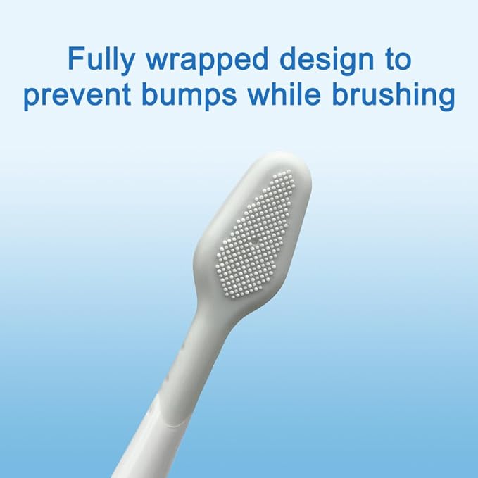 Replacement Toothbrush Heads with Tongue Scraper Compatible with Waterpik Complete Care 5.0 (WP-861 WP-871 WP-876 WP-881 WP-890) and Waterpik Complete Care 9.0 (CC-01CD012-1)White4 Count