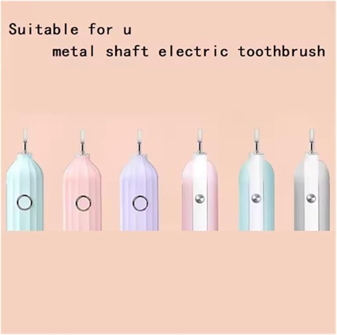 16Pcs Replacement Brush Heads Compatible for Toothbrush Head Deep Clean Type/Soft Bristle(Soft Hair White)