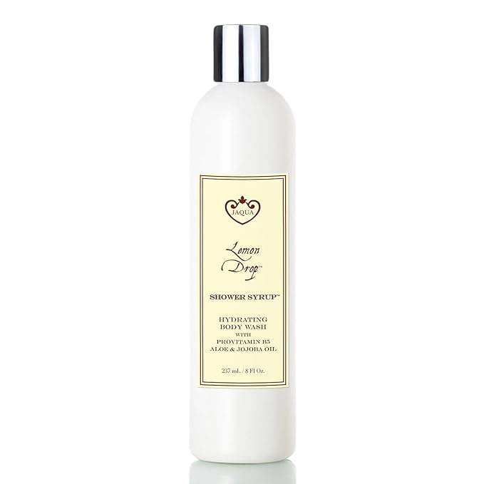 Jaqua Shower Syrup Vegan Hydrating Body Wash with Jojoba and Rosehip Oil - Lemon Drop