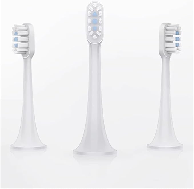 Compatible for T300/T500 XIAOMI MIJIAAcoustic Electric Toothbrush Head 3 Sets of Universal Replacement