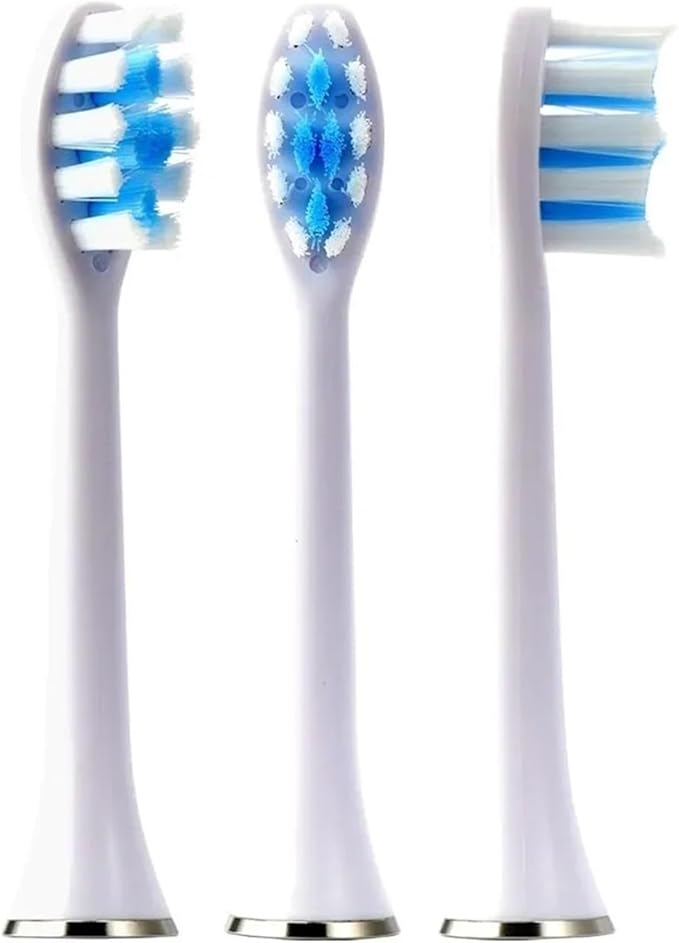 8pcs Replacement Toothbrush Heads Compatible for RL010 Accessories Nozzles Bristles(8PCS Pink)