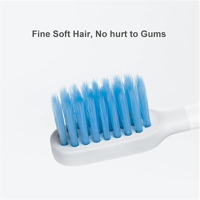 3pcs/6pcsCompatible for T300 T500 Sonic Toothbrush Heads Teethbrush Replacement Oral Hygiene(6pcs Sensitive Type)