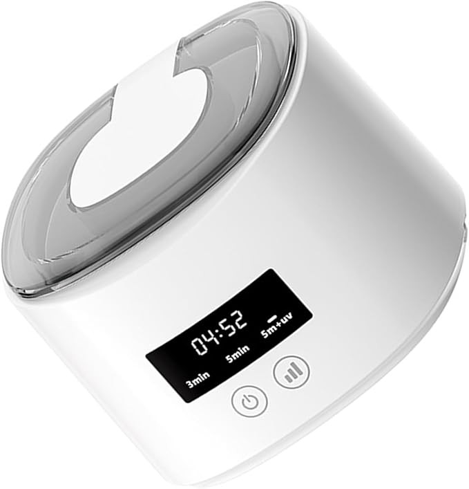 Dentals Appliance Cleaner Wireless Charging Base Quiet Operate Automatic Machine for Dentals Appliances
