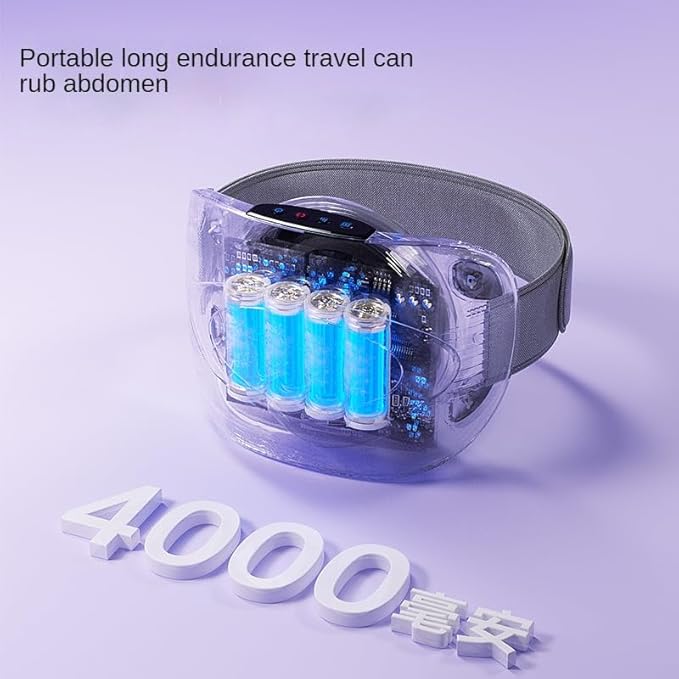 Electric Abdominal Massager Stomach Massager for Digestion Belly Cellulite Massage for Flattening BellyRelieves Discomfort Caused by Bloating ConstipationStomach Pain Gifts for Mom
