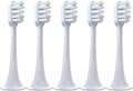 5 PCS Replacement Toothbrush Heads for Xiaomi T300 T500 Sonic Electric Teeth Brush Soft Teethbrush Nozzles(5 White Soft)