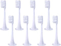 Compatible for XIAOMI MIJIA T300/500 Replacement Brush Heads Sonic Electric Toothbrush Vacuum Soft Bristle Suitable Nozzles(8pcs White)