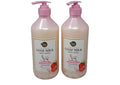 Goat Milk Body Wash – Strawberry Scent Gentle &amp Soothing Daily Cleanser with Goat Milk Complex 27.05 fl oz Each (2-Pack)