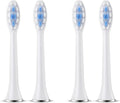 Compatible for SUBORT S7 Replacement Brush Heads - Super Sonic Toothbrush Accessories(4 White Brush Head)