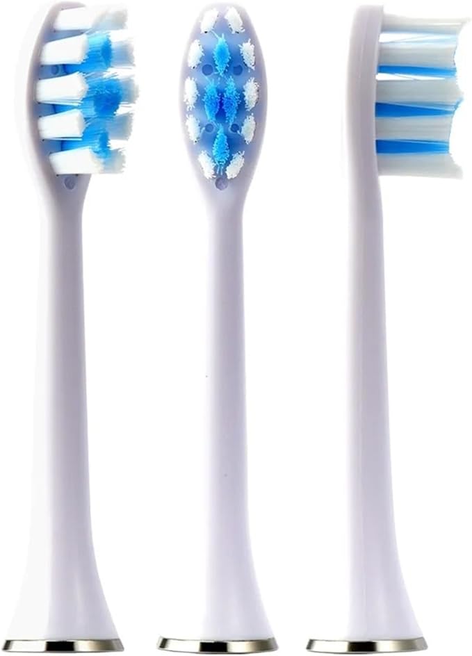 Replacement Toothbrush HeadsCompatible for SUBORT S7/Bair X7 X7S X11 X11S(4pcs White)