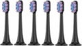 AccessoriesCompatible for XiaomiToothbrush Head T700 Sonic Electric Toothbrush Waterproof Soft Health Replacement Soft Bristles 2/4/6Pcs(Gray)