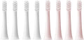 8PCSCompatible for XIAOMI MIJIA 100Replacement Brush Heads Electric Toothbrush(4White 4Pink)