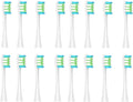 Compatible for Oclean X/X PRO/ Z1/ F1/ One/Air 2 /SE Sonic Electric Toothbrush Replacement Brush Heads Soft Bristle Nozzles Head(16 WGreen)