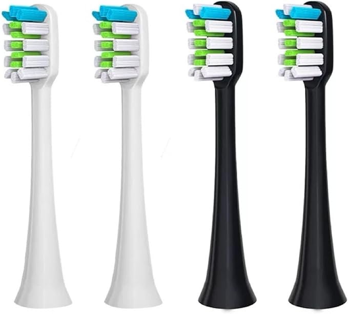 16pcs Toothbrush Head Compatible for SOUNESS Electric SN903/SNK01/SN601/SN801/ST903/ST901/ST905/ST802/SN-P1(16white Whitening)