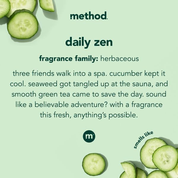 Method Body Wash Variety 1 Daily Zen 1 Pure Peace 18 OZ Each 1 CT