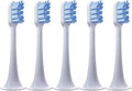 10PCSCompatible for T300/500 Replacement Brush Heads Toothbrush Vacuum Soft Bristle Nozzles(Blue-Standard)
