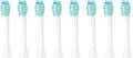 Compatible for Sonicool Electric Toothbrush Head 051B Cleaning Replacement HeadBristle Brush Heads Nozzles4/8/16pcs(8PCS White)