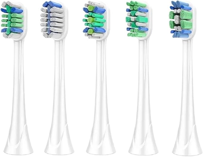 4 PCS Electric Toothbrush Replacement Head Tooth Brush Heads Compatible for HX3/6/9 Series Soft Bristles Nozzles(BL554)