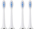 Compatible for SUBORT S7 Brush Heads Super Sonic Electric Toothbrush Accessories Replacement(4 White Brush Head)
