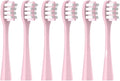 Toothbrushes Head SuitableCompatible for All Models of Usmile Brand Electric Independent Vacuum Packaging(6pcs AngularPink)