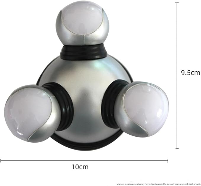 Mini Massager - Portable Compact Massage Tool for Neck Back Shoulder Leg Rechargeable &amp Adjustable Vibration for Home Office Travel Use