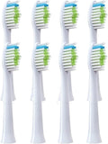 Compatible for Universal Replacement Brush Head X3/X1/X1splus/X5/X6/X7/X9/X11/X12/G5 Toothbrush Protects Teeth Gums 12 Pcs(White)