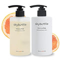 skybottle Daily body care routine combo Refreshing body wash shower gel Moisturizing body lotion for dry skin Perfumed with Grapefruit Citrus Scent for Women &amp Men 10.1Fl.Oz