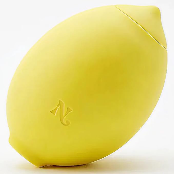 Hello Nancy Massager Device for Women Handheld Air Suction with 12 Intensities Discreet Lemon Shape for Comfort and Relaxation Compact Travel Friendly Massager for Daily Wellness and Stress Relief