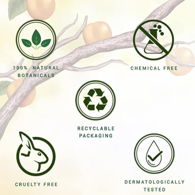 Biotique Bio Apricot Refreshing Body Wash 800ml I 100% Soap Free
