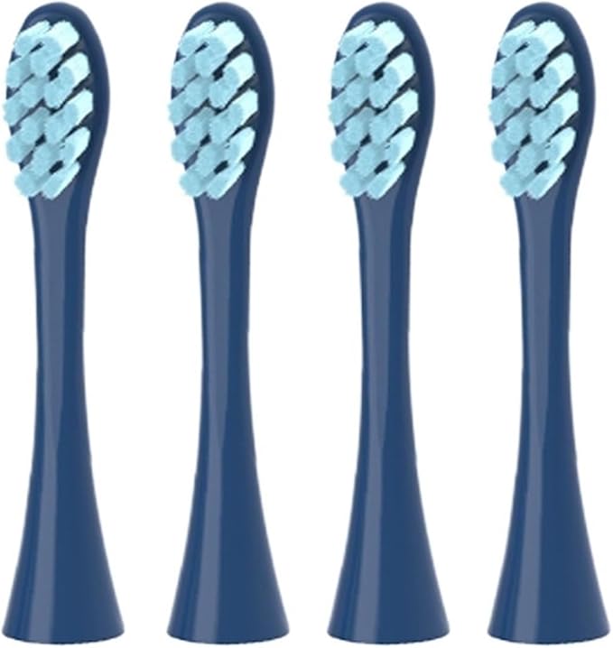 Toothbrush Heads Compatible for Air2/One/SE X/X PRO/Z1/F1 4PCS(4pcs Blue)