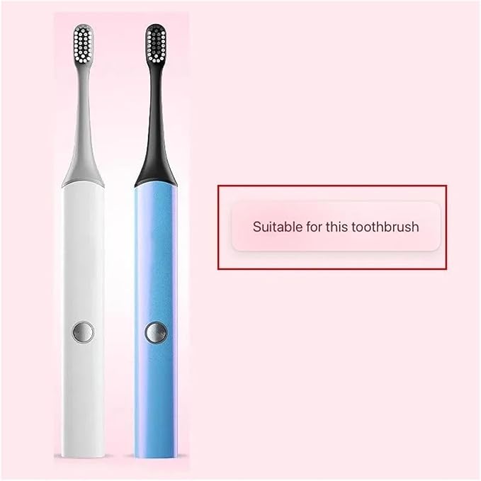 4/8PCS Replacement Toothbrush Head Compatible for ENCHEN Aurora T+/T2 Electric Accessories Adult Nozzle(5 White 5Black)