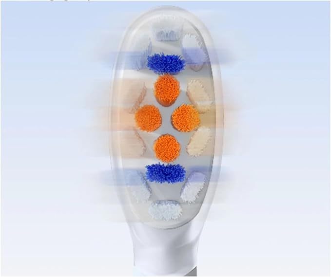 4PCS Replacement Brush Heads Compatible for SOOCAS PT1 Electric Toothbrush Dupont Bristle Nozzles