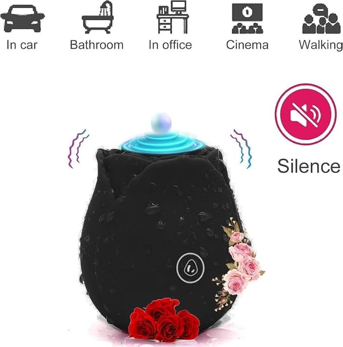 2026 Upgraded Version 10 Intense Suction Patterns 10 Continuous Insertion Rose Adult Tool 2025 Women Toys Automatic Electric Adult Toys Machine USB Rechargeable XJH-Black54