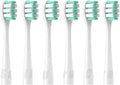 6/12 Replacement Electric Toothbrush Heads Soft Bristle Cleaning Vacuum Cleaner Brush with Dust Cover(6PCS White)