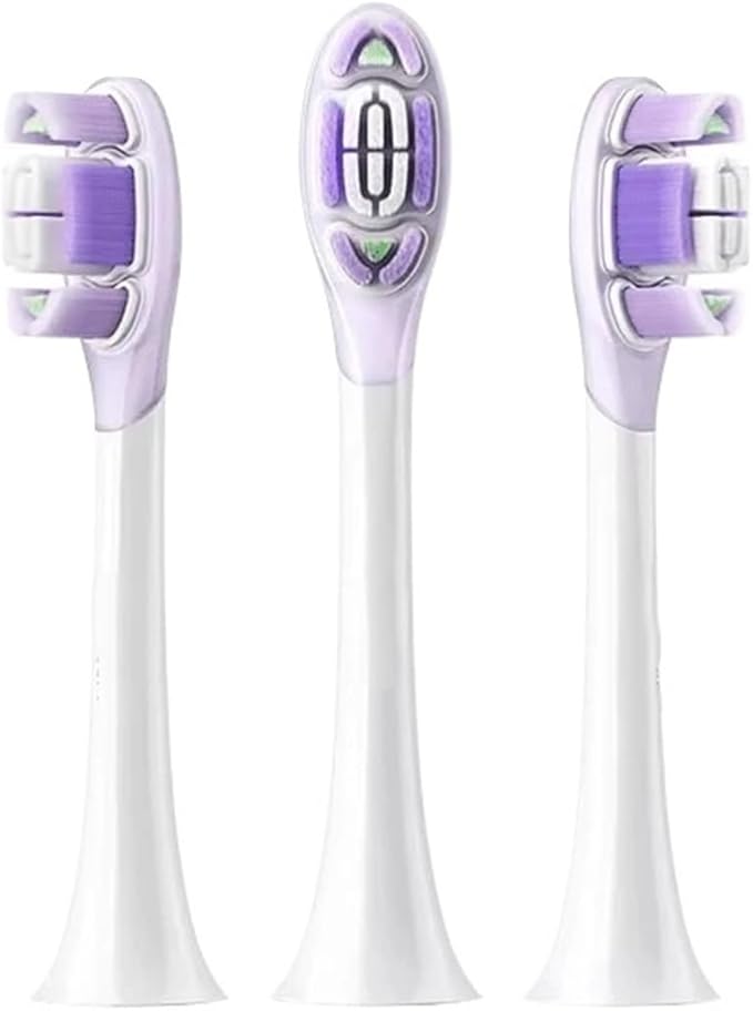 Toothbrush Brush Head 3/6PCS Compatible for Vibration Pro 4 Brushing Modes(3PCS Caring Version)