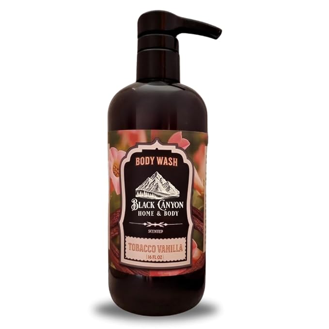 Black Canyon Tobacco Vanilla Scented Body Wash 16 Oz