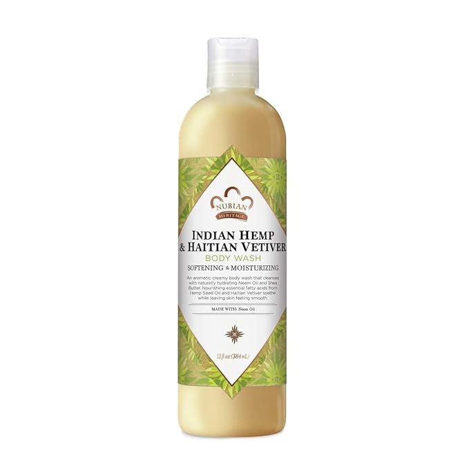 Nubian Heritage Body Wash Indian Hemp 13 Fz