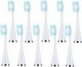 10/8pcs Electric Toothbrush Replacement Heads for LC-H156/M07 Smart Tooth Brush(White)