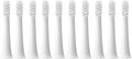 Compatible for XIAOMI MIJIA T100 Replacement Brush Heads Sonic Electric Toothbrush Vacuum Soft Bristle Suitable Nozzles 10Pcs Clean(10pcs White)