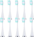20pcs/lot Ultrasonic Electric Toothbrush Heads Replacement Brush Compatible for Whitening Teeth(Blue)