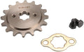 Fit For 415# 17MM Tooth NO. 14T 15T 16T 17T Item Diameter : 1.7cm Item Weight : 0.16kg Item Height : 1cm Item Width : 10cm Item Length : 10cm Replacement parts(16T)