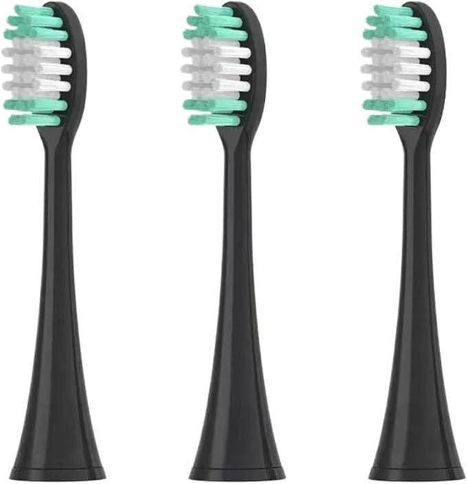 Electric Toothbrush Heads Compatible for Aquasonic Black Series/Series Pro/Vibe Series Unisex Replacement Nozzle(5PCS White)