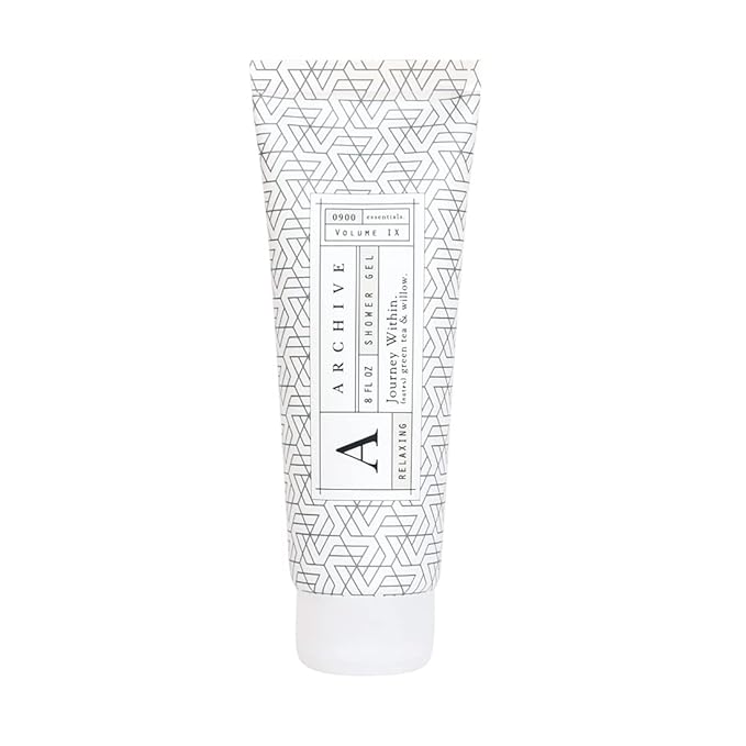 Archive Journey Within Shower Gel Natural Moisturizing Body Wash for Men &amp Women Lightly Scented 8 Fl oz